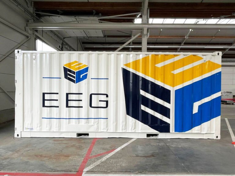 bestickering containers Roeselare